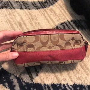 Coach make up bag